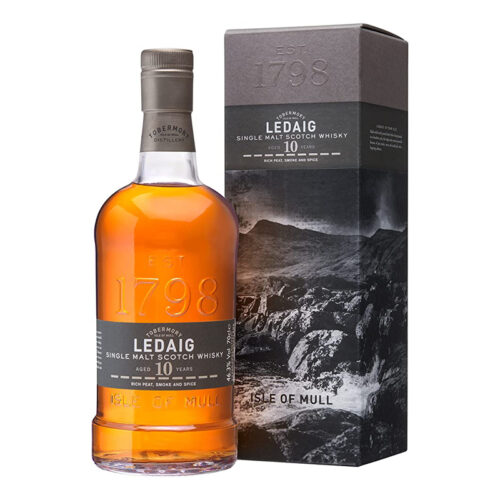SCOTCH WHISKY LEDAIG 10/Y CL 70